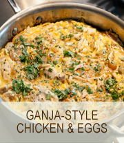 Ganja-style Chicken & Eggs | She Paused 4 Thought