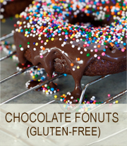 Chocolate-Fonuts- wheat/gluten free