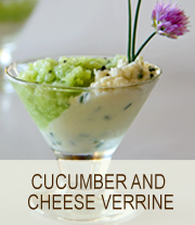 Cucumber Cheese-Verrine recipe