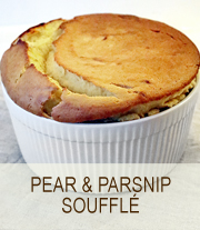 Pear and Parsnip Souffle | She Paused 4 Thought