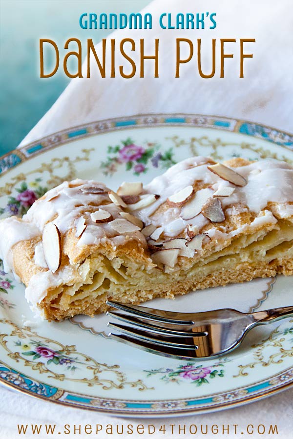 Danish Almond Puff | She Paused 4 Thought