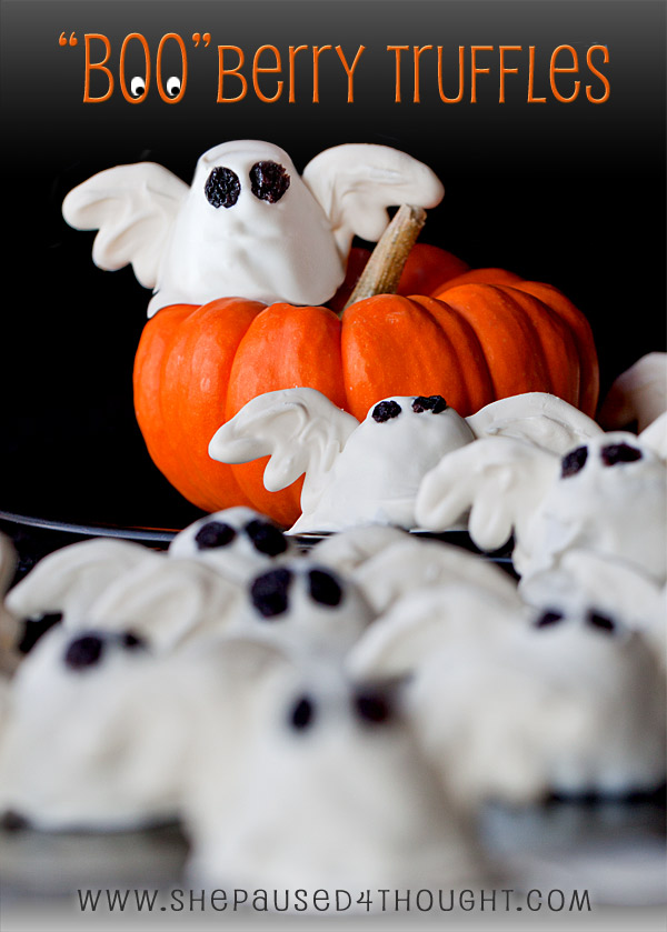 BOO-Berry Truffles | She Paused 4 Thought
