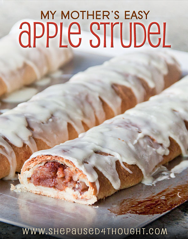 Apple Strudel | She Paused 4 Thought