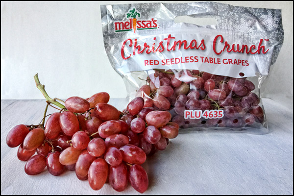 Christmas Crunch Red Grapes - Melissas Produce