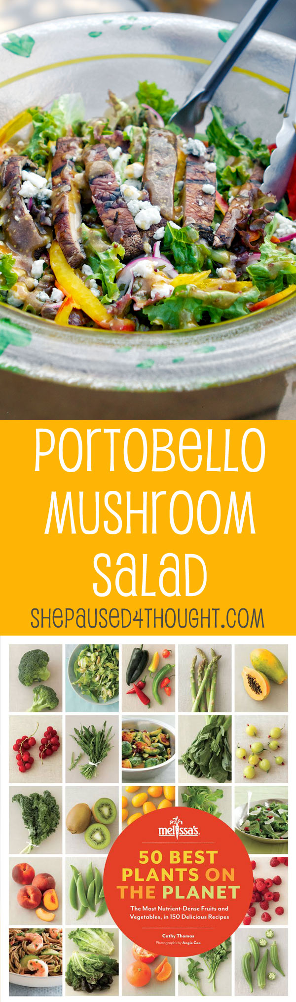 Portobello Salad | She Paused 4 Thought