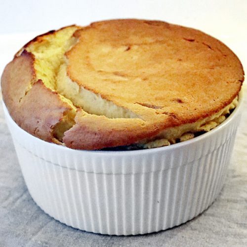 Pear and Parsnip Souffle
