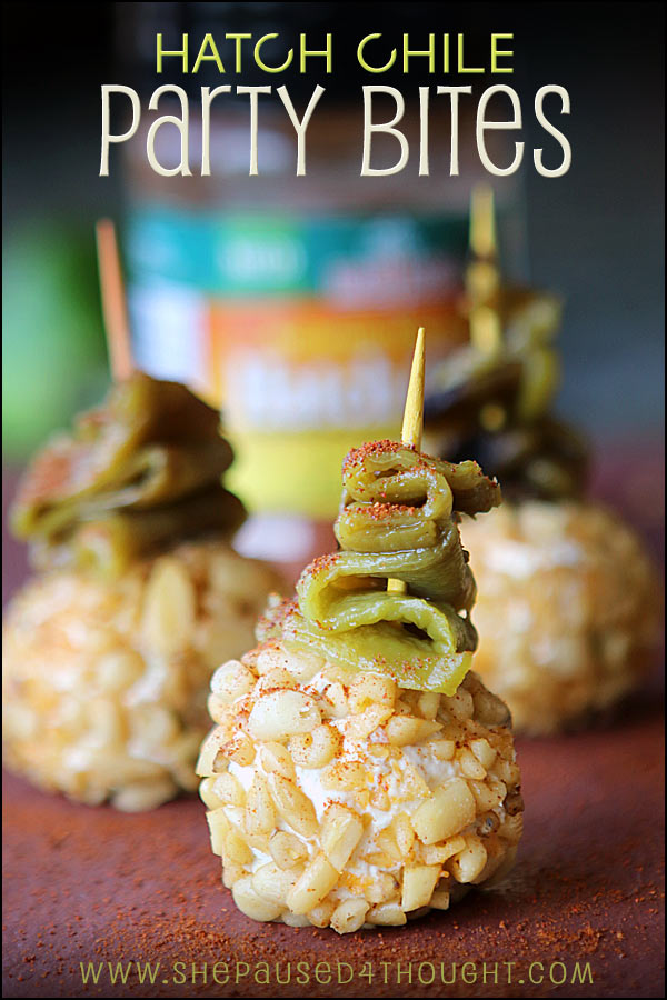 Hatch Chile Party Bites | She Paused 4 Thought
