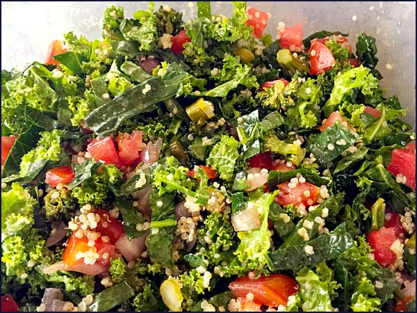 Kale and Quinoa Salad| She Paused 4 Thought