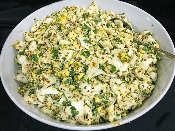 Spicy Egg Salad | Istanbul & Beyond