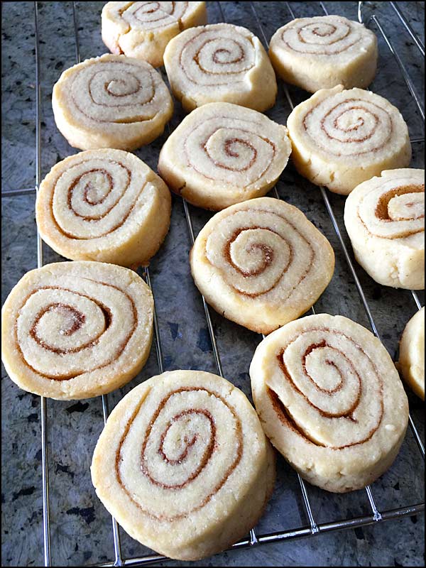 Cinnamon Roll Cookies | She Paused 4 Thought