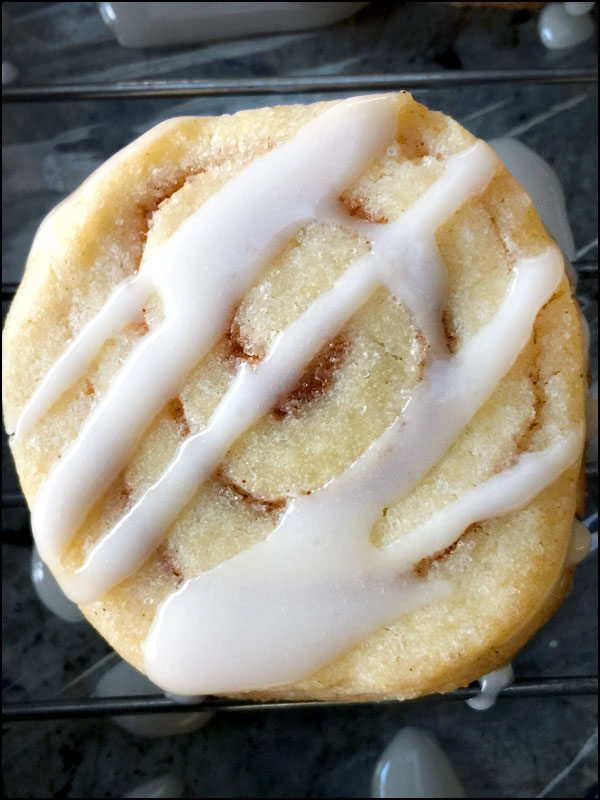 Cinnamon Roll Cookies | She Paused 4 Thought