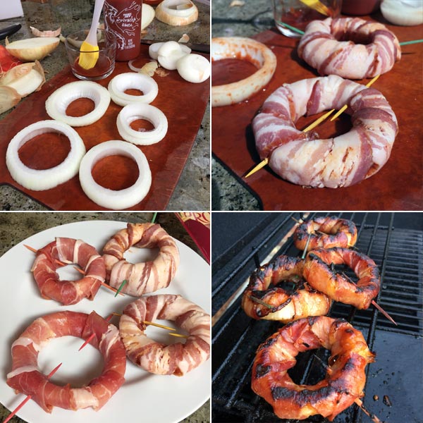 Bacon Onion Rings from Project Fire Cookbook by Steven Raichlen