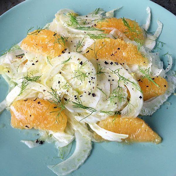 Fennel Salad Grilled Chicken from Project Fire Cookbook by Steven Raichlen