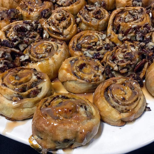 pecan sweet rolls - Secrets of the Southern Table