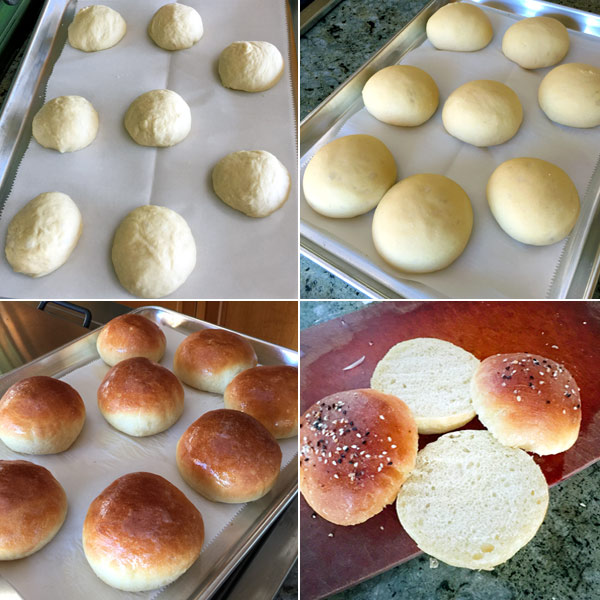 Hamburger Buns from French Grill by Susan Herrmann Loomis
