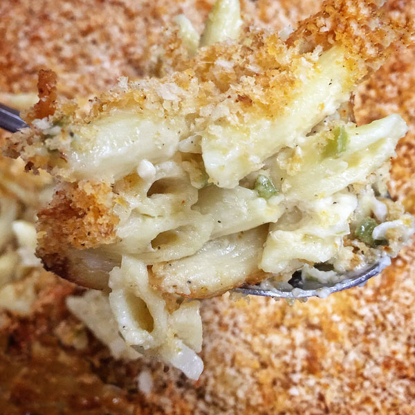 spicy mac and cheese - from Secrets of the Southern Table Cookbook