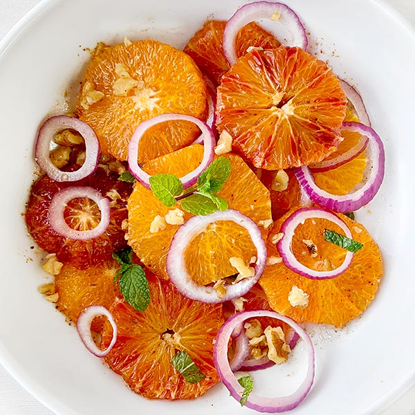 Spiced Orange Salad | She Paused 4 Thought