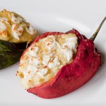 Poblanos Stuffed with Goat Cheese Mashed DYPs
