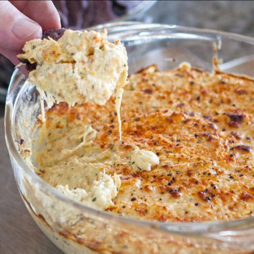 Artichoke Crab Dip | She Paused 4 Thought
