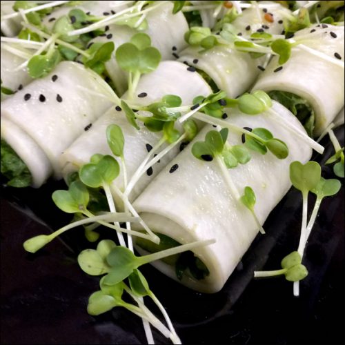 Daikon Rolls | She Paused 4 Thought