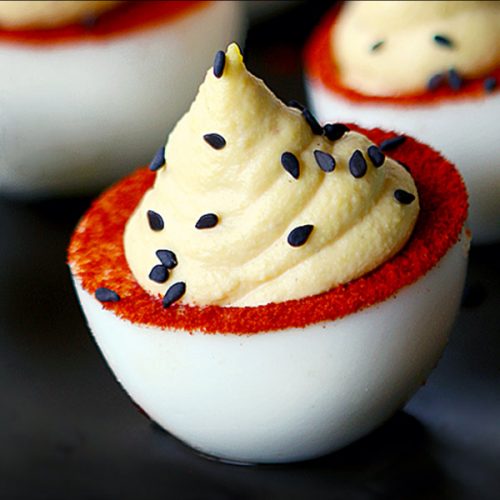 Spicy Deviled Eggs