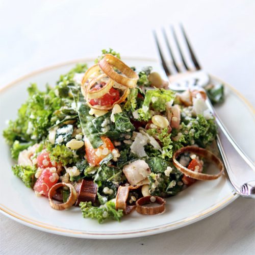 Kale and Quinoa Salad | She Paused 4 Thought
